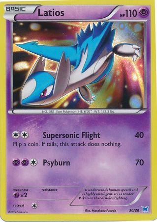 Latios (30/30) [XY: Trainer Kit 2 - Latios] | Game Master's Emporium (The New GME)