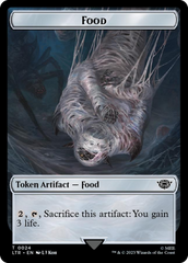 Tentacle // Food (0024) Double-Sided Token (Surge Foil) [The Lord of the Rings: Tales of Middle-Earth Tokens] | Game Master's Emporium (The New GME)