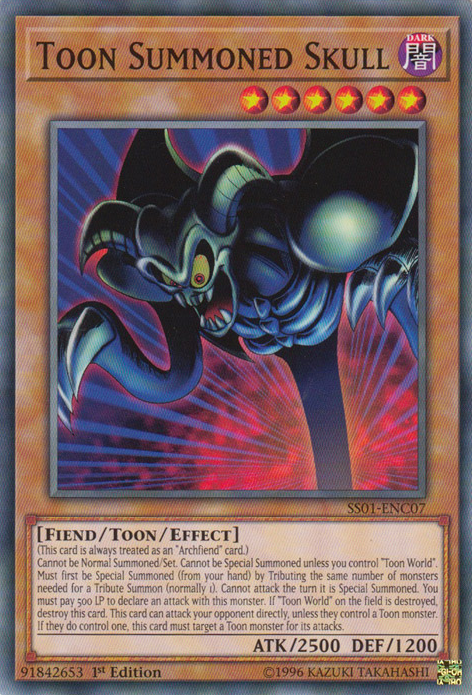 Toon Summoned Skull [SS01-ENC07] Common | Game Master's Emporium (The New GME)