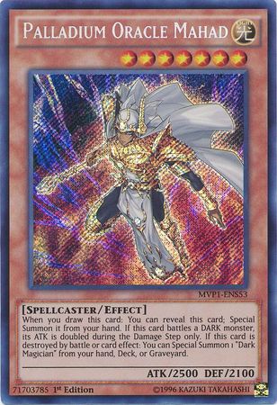 Palladium Oracle Mahad [MVP1-ENS53] Secret Rare | Game Master's Emporium (The New GME)