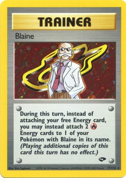 Blaine (17/132) [Gym Challenge Unlimited] | Game Master's Emporium (The New GME)