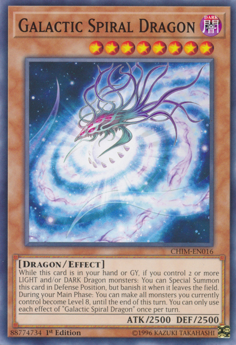 Galactic Spiral Dragon [CHIM-EN016] Common | Game Master's Emporium (The New GME)