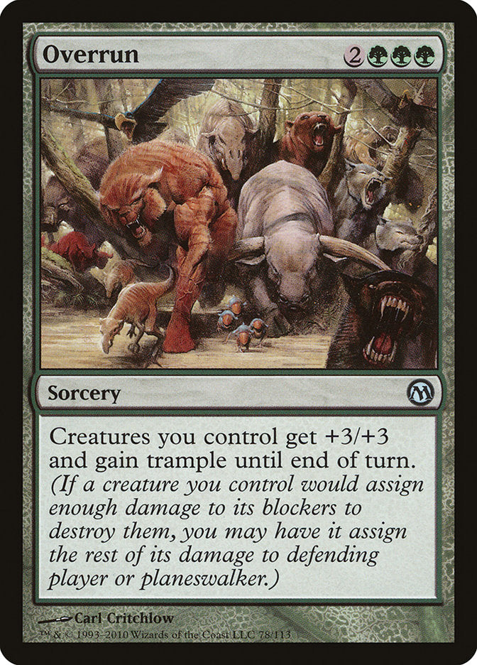 Overrun [Duels of the Planeswalkers] | Game Master's Emporium (The New GME)
