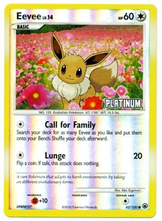 Eevee (62/100) [Burger King Promos: 2009 Collection] | Game Master's Emporium (The New GME)