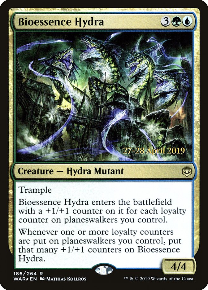 Bioessence Hydra [War of the Spark Prerelease Promos] | Game Master's Emporium (The New GME)