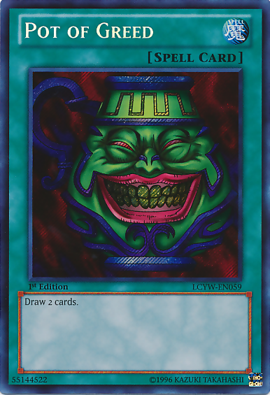 Pot of Greed [LCYW-EN059] Secret Rare | Game Master's Emporium (The New GME)