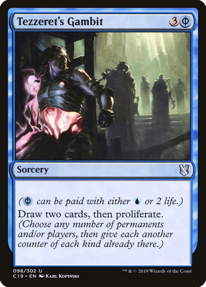 Tezzeret's Gambit [Commander 2019] | Game Master's Emporium (The New GME)