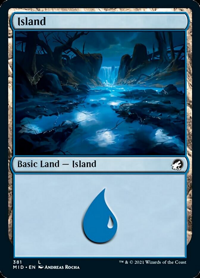 Island (381) [Innistrad: Midnight Hunt] | Game Master's Emporium (The New GME)