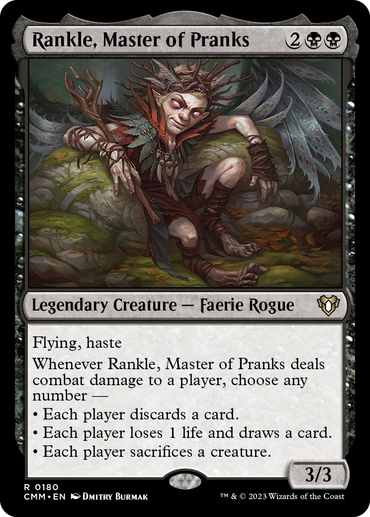 Rankle, Master of Pranks [Commander Masters] | Game Master's Emporium (The New GME)