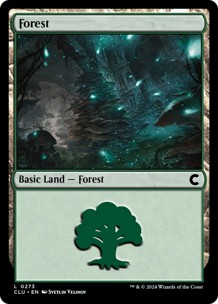 Forest (0273) [Ravnica: Clue Edition] | Game Master's Emporium (The New GME)