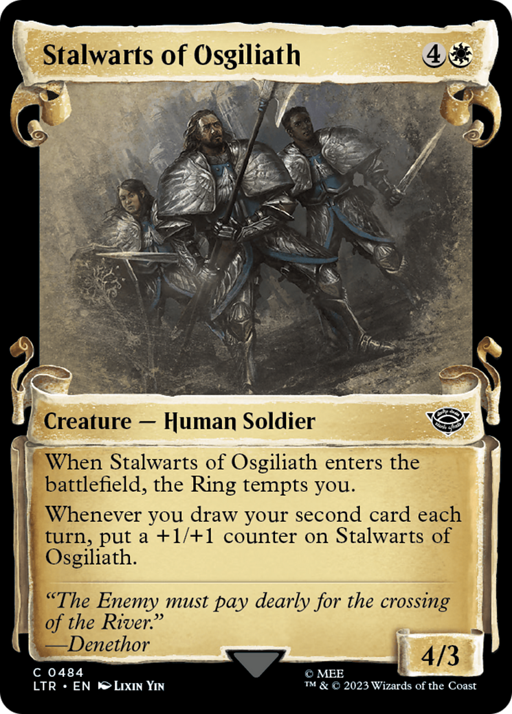 Stalwarts of Osgiliath [The Lord of the Rings: Tales of Middle-Earth Showcase Scrolls] | Game Master's Emporium (The New GME)