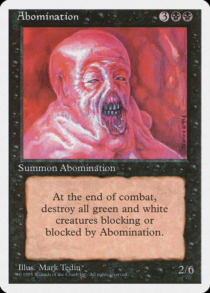 Abomination [Fourth Edition] | Game Master's Emporium (The New GME)