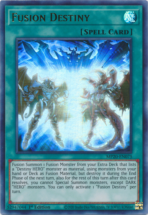 Fusion Destiny [MP20-EN075] Ultra Rare | Game Master's Emporium (The New GME)
