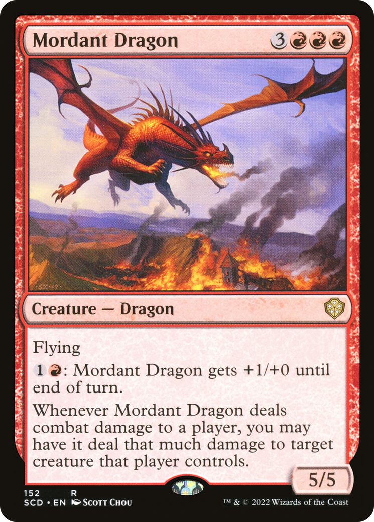 Mordant Dragon [Starter Commander Decks] | Game Master's Emporium (The New GME)