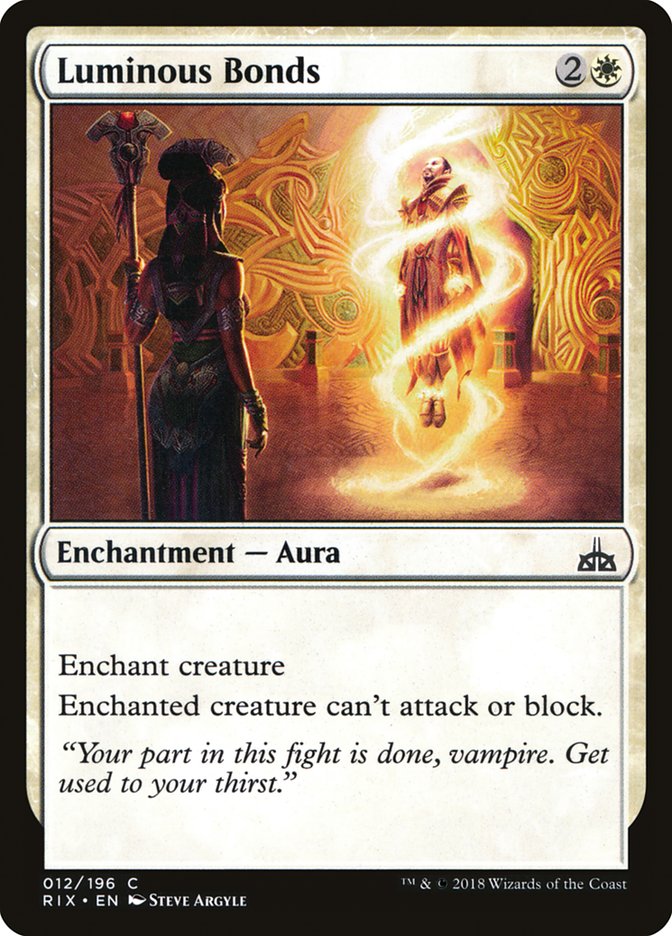 Luminous Bonds [Rivals of Ixalan] | Game Master's Emporium (The New GME)