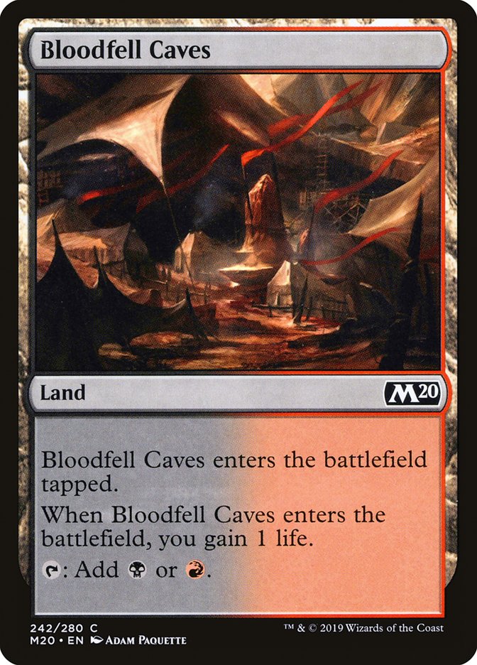 Bloodfell Caves [Core Set 2020] | Game Master's Emporium (The New GME)