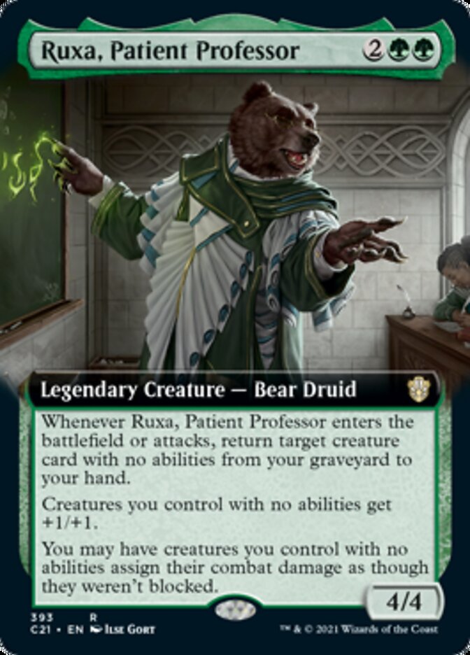 Ruxa, Patient Professor (Extended Art) [Commander 2021] | Game Master's Emporium (The New GME)