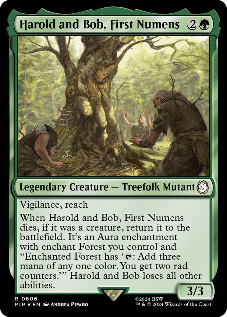 Harold and Bob, First Numens (Extended Art) (Surge Foil) [Fallout] | Game Master's Emporium (The New GME)