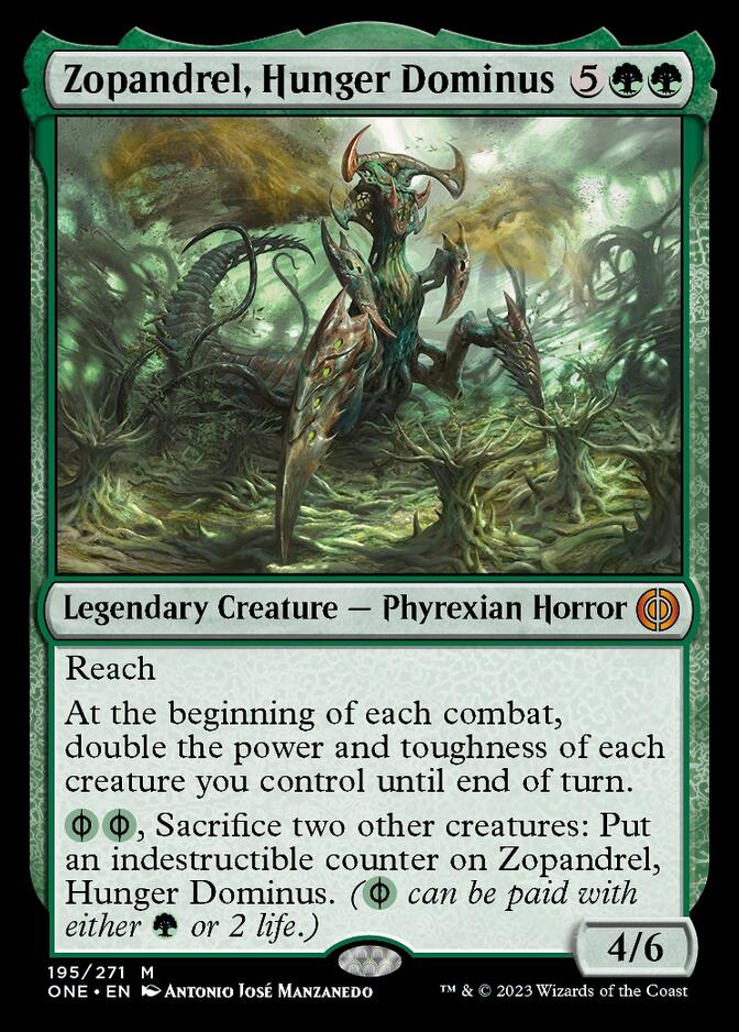 Zopandrel, Hunger Dominus [Phyrexia: All Will Be One] | Game Master's Emporium (The New GME)