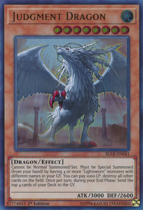 Judgment Dragon [BLLR-EN041] Ultra Rare | Game Master's Emporium (The New GME)