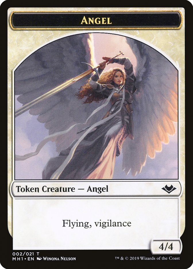 Angel Token [Modern Horizons Tokens] | Game Master's Emporium (The New GME)