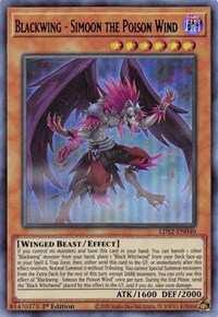 Blackwing - Simoon the Poison Wind (Purple) [LDS2-EN040] Ultra Rare | Game Master's Emporium (The New GME)