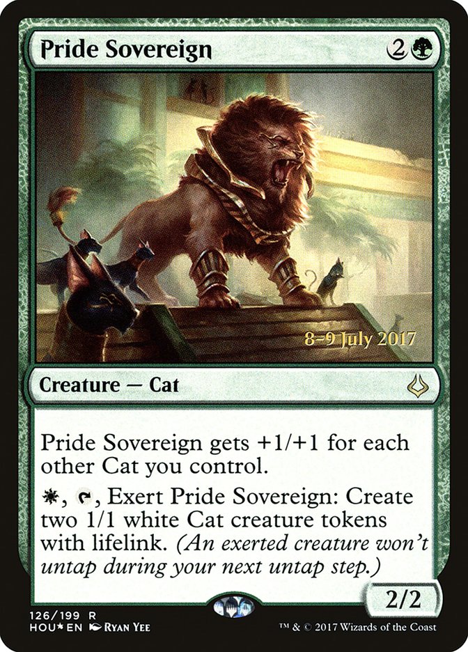 Pride Sovereign [Hour of Devastation Prerelease Promos] | Game Master's Emporium (The New GME)