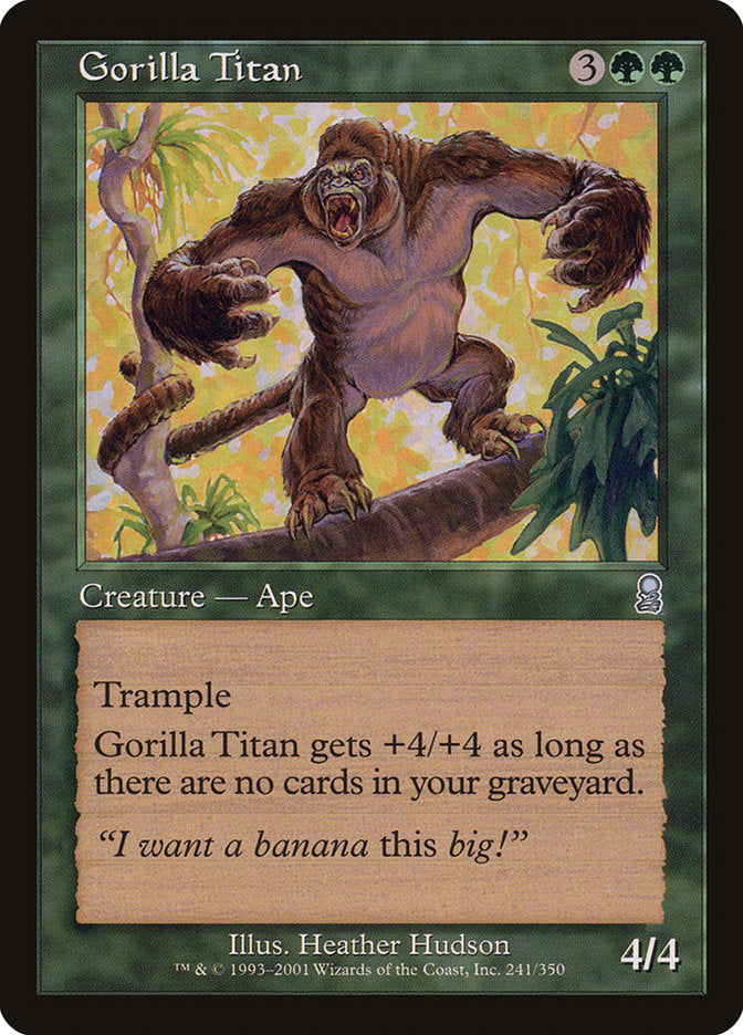 Gorilla Titan [Odyssey] | Game Master's Emporium (The New GME)