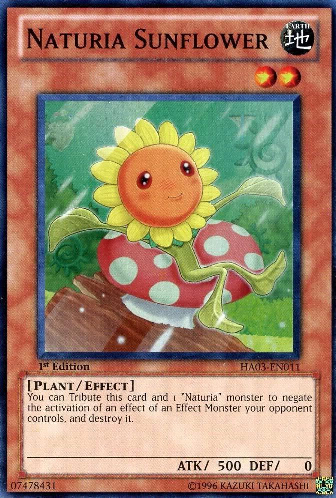 Naturia Sunflower [HA03-EN011] Super Rare | Game Master's Emporium (The New GME)