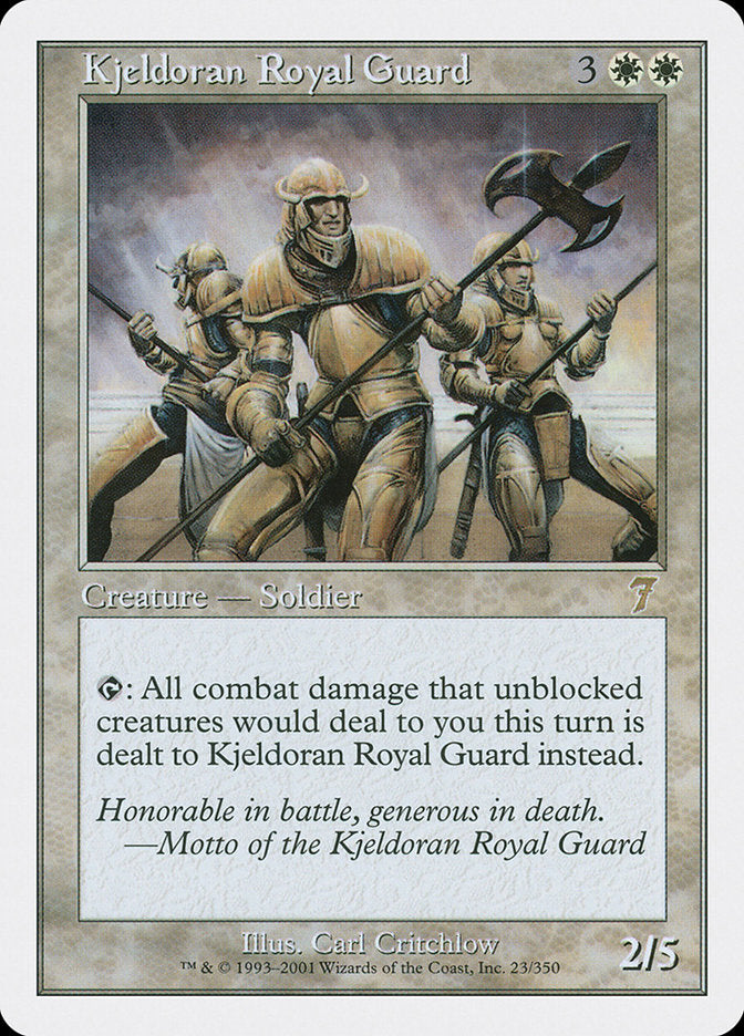 Kjeldoran Royal Guard [Seventh Edition] | Game Master's Emporium (The New GME)
