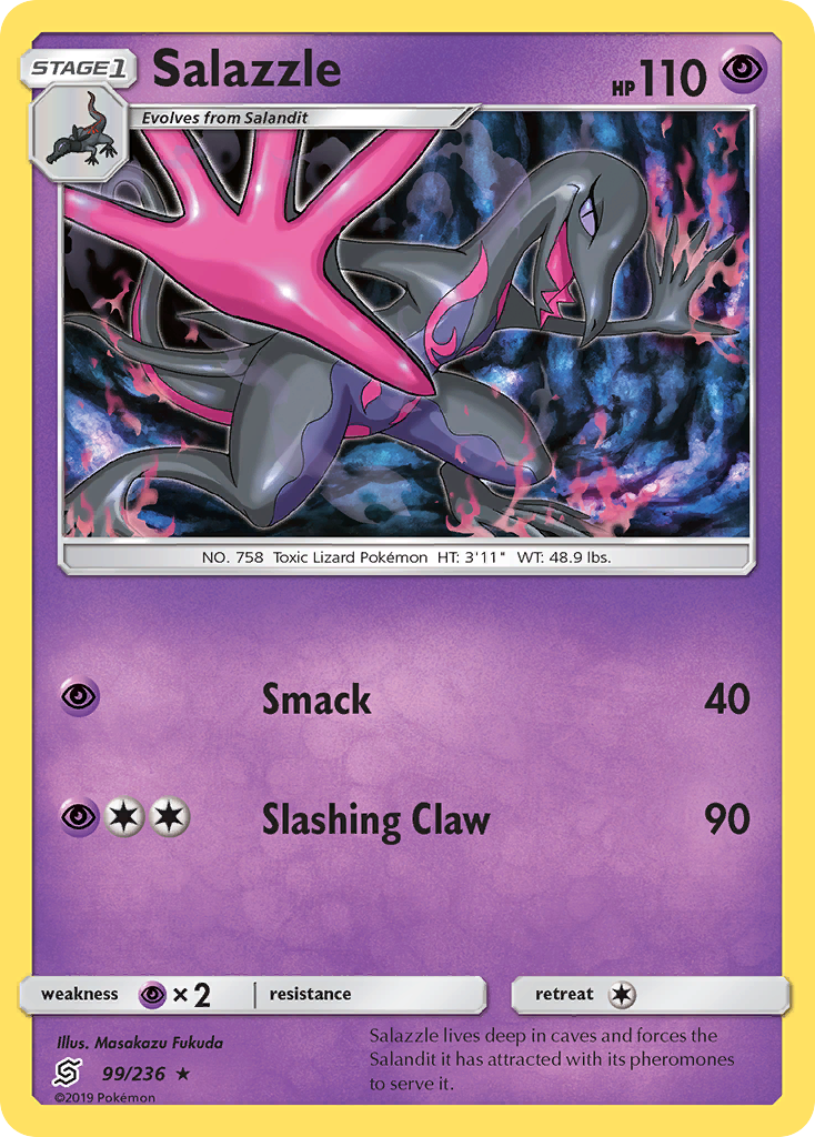 Salazzle (99/236) [Sun & Moon: Unified Minds] | Game Master's Emporium (The New GME)