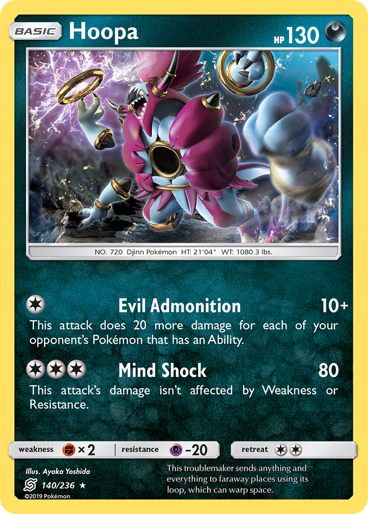 Hoopa (140/236) [Sun & Moon: Unified Minds] | Game Master's Emporium (The New GME)