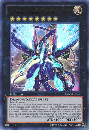 Number 62: Galaxy-Eyes Prime Photon Dragon [PRIO-EN040] Ultra Rare | Game Master's Emporium (The New GME)