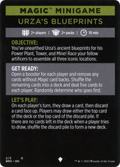 Urza's Blueprints (Magic Minigame) [The Brothers' War Minigame] | Game Master's Emporium (The New GME)