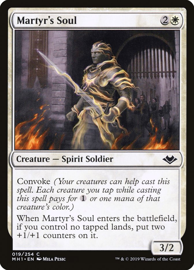 Martyr's Soul [Modern Horizons] | Game Master's Emporium (The New GME)