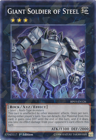 Giant Soldier of Steel [BP03-EN126] Shatterfoil Rare | Game Master's Emporium (The New GME)