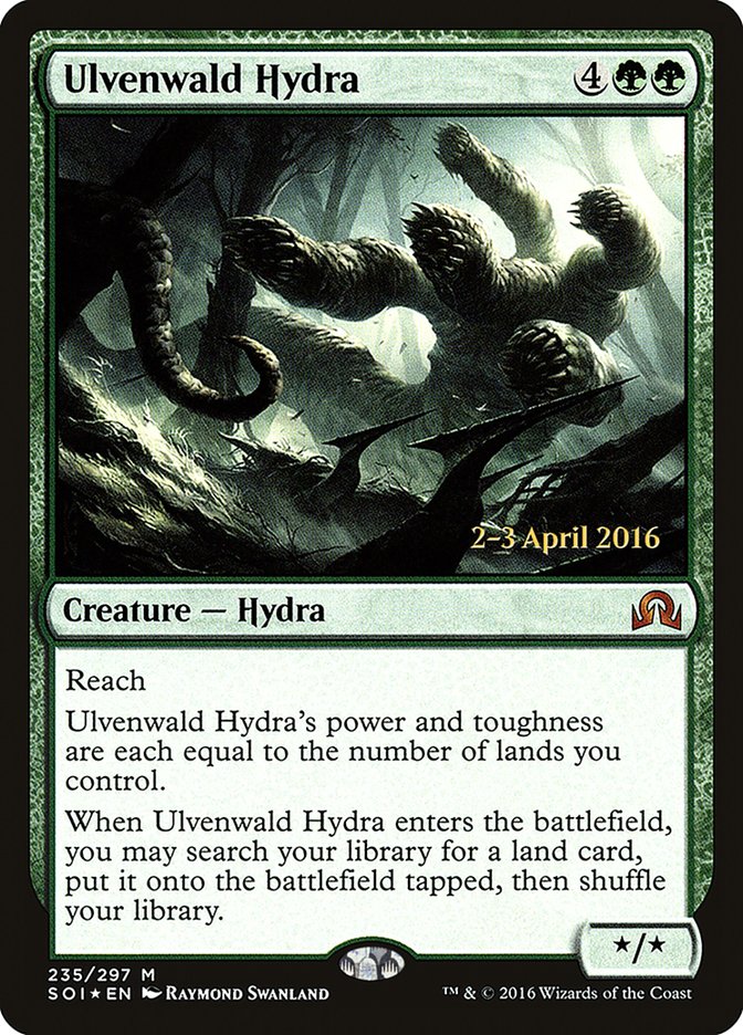 Ulvenwald Hydra [Shadows over Innistrad Prerelease Promos] | Game Master's Emporium (The New GME)