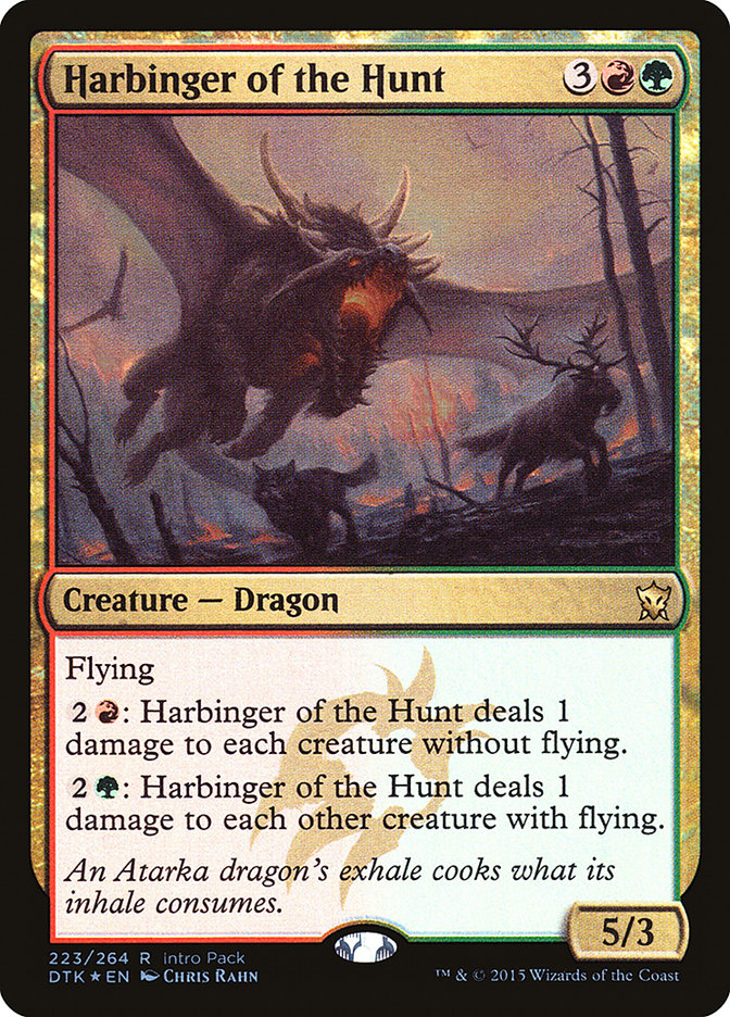 Harbinger of the Hunt (Intro Pack) [Dragons of Tarkir Promos] | Game Master's Emporium (The New GME)