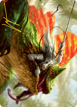 Captured by Lagacs Art Card (Gold-Stamped Signature) [Modern Horizons 2 Art Series] | Game Master's Emporium (The New GME)