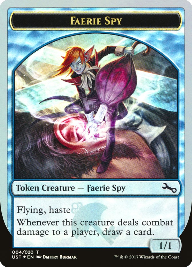 Faerie Spy Token [Unstable Tokens] | Game Master's Emporium (The New GME)