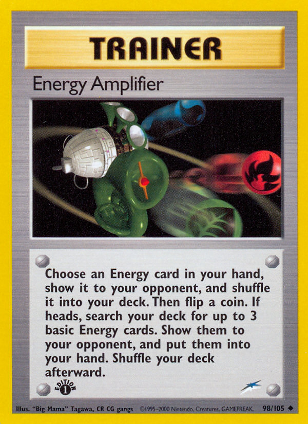 Energy Amplifier (98/105) [Neo Destiny 1st Edition] | Game Master's Emporium (The New GME)