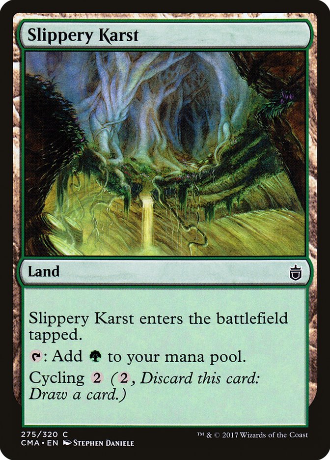 Slippery Karst [Commander Anthology] | Game Master's Emporium (The New GME)