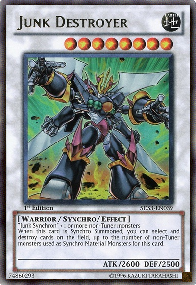 Junk Destroyer [5DS3-EN039] Ultra Rare | Game Master's Emporium (The New GME)