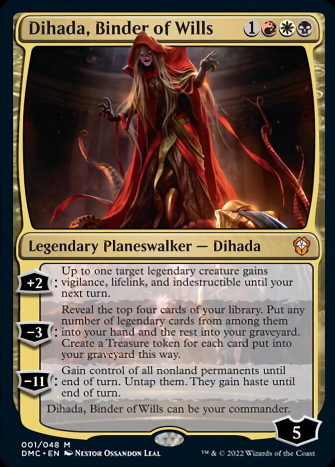 Dihada, Binder of Wills [Dominaria United Commander] | Game Master's Emporium (The New GME)