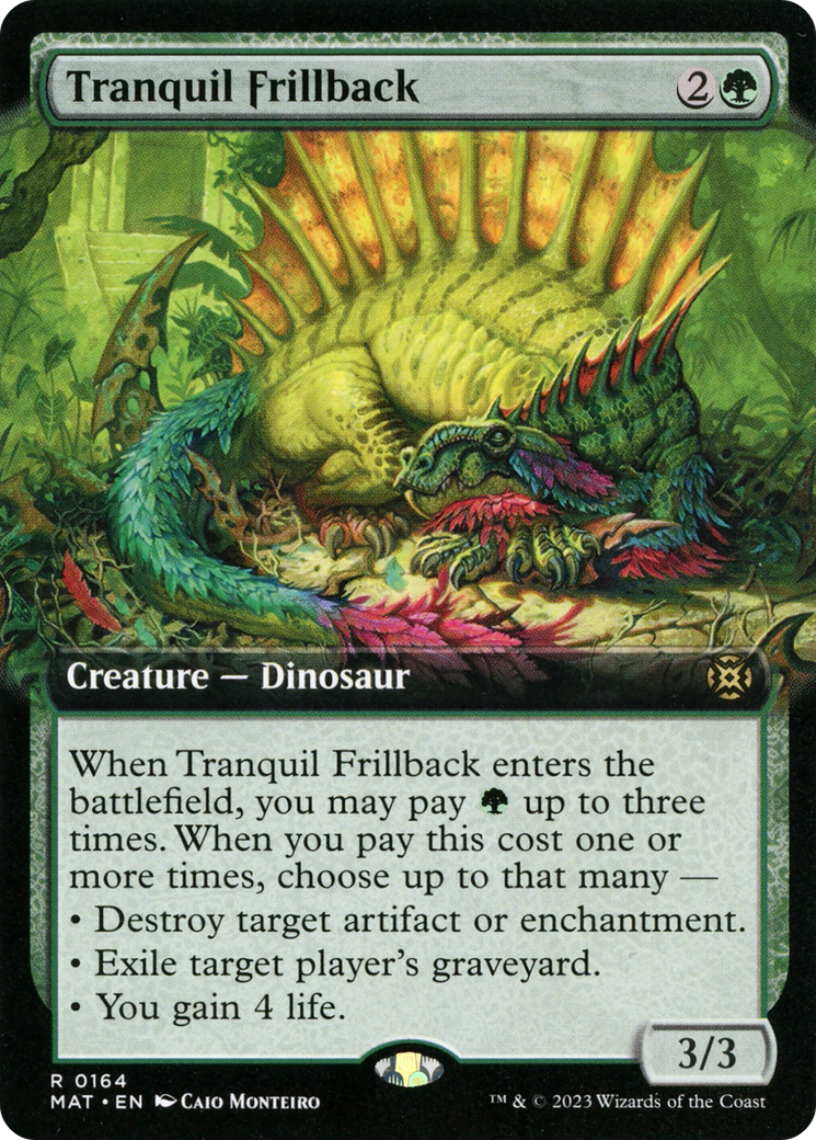 Tranquil Frillback (Extended Art) [March of the Machine: The Aftermath] | Game Master's Emporium (The New GME)