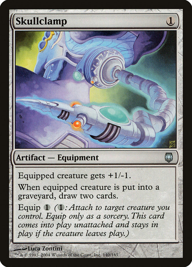 Skullclamp [Darksteel] | Game Master's Emporium (The New GME)