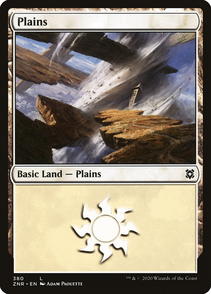 Plains (380) [Zendikar Rising] | Game Master's Emporium (The New GME)