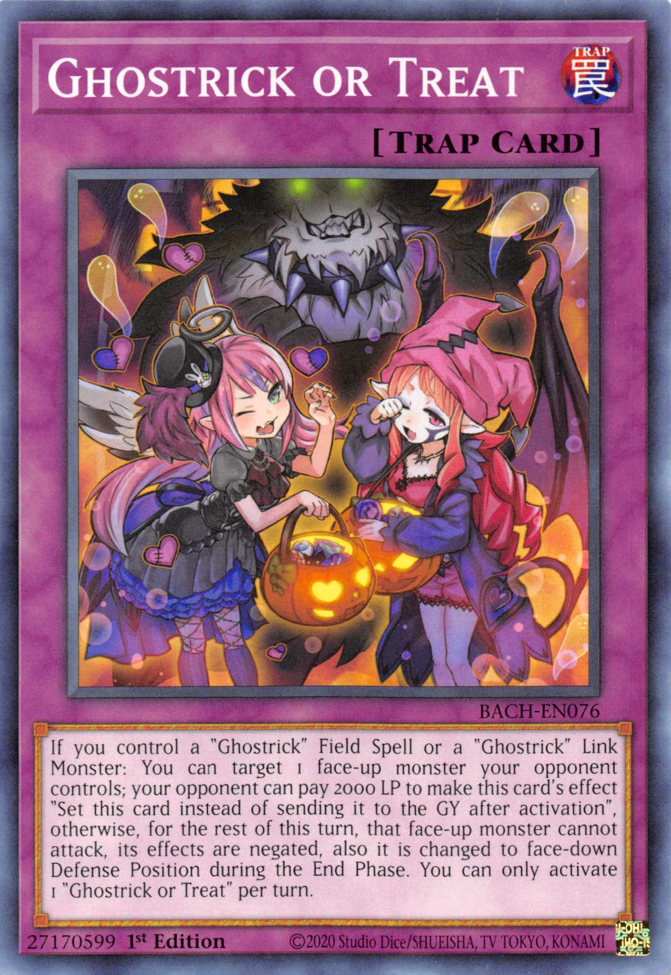 Ghostrick or Treat [BACH-EN076] Common | Game Master's Emporium (The New GME)