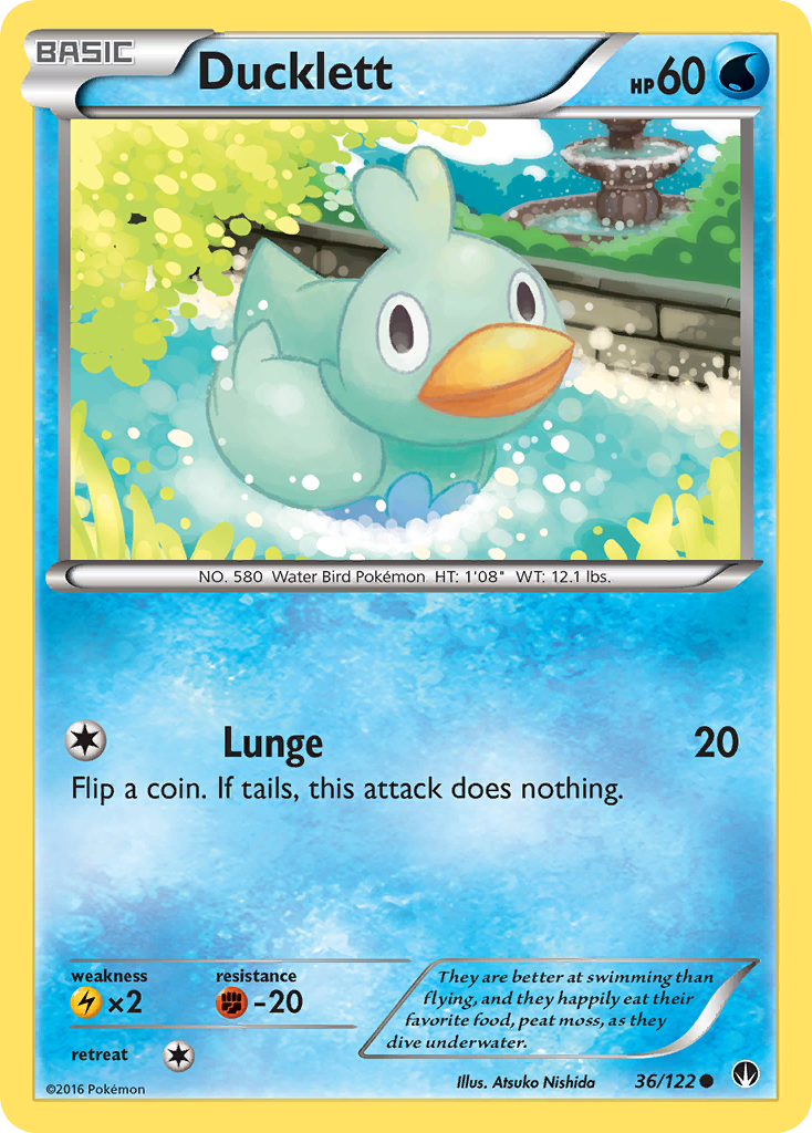 Ducklett (36/122) [XY: BREAKpoint] | Game Master's Emporium (The New GME)