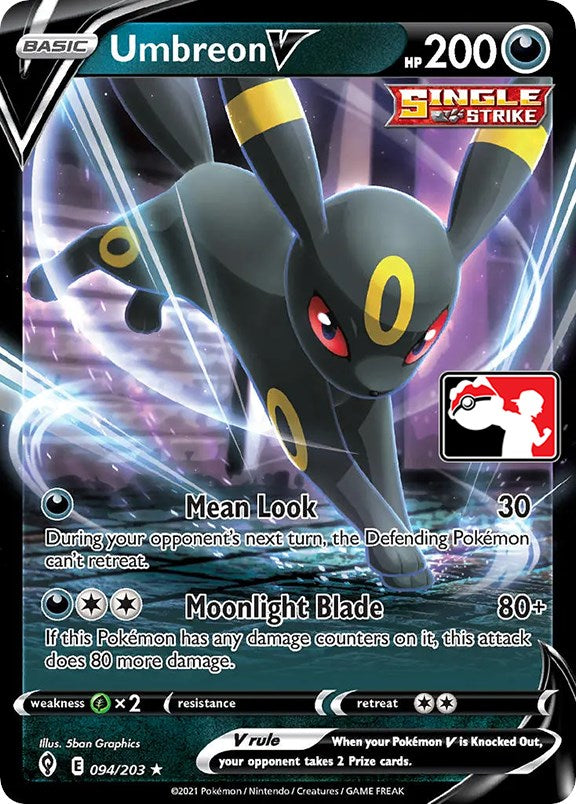 Umbreon V (094/203) [Prize Pack Series One] | Game Master's Emporium (The New GME)